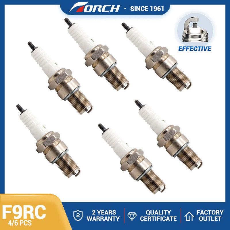 4-6PCS Spark Plug Torch F9RC Replace for B9ES W27ES-U HONDA 98079-59810 98079-59811 98079-59840 98079-59870 PSA 7567.62
