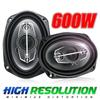2PCS TS-A6995R 6x9 Inch 600W 5 Way Car Coaxial Speaker Music Audio Stereo Loud Speaker Full Range Frequency HiFi 6" X 9" Cars Audio