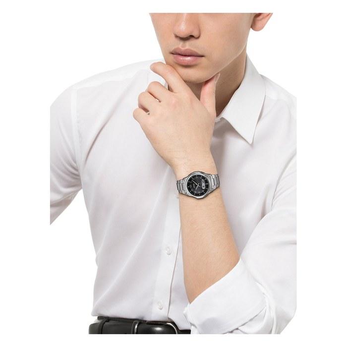 Casio Wave Ceptor WVA-M630TDE-1AJF Солнечные радиоуправляемые часы - Серебристые