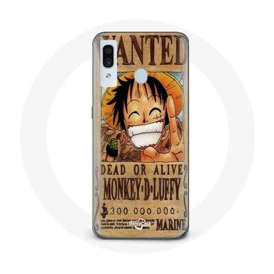 Чехол для Samsung Galaxy A20e One Piece wanted Luffy