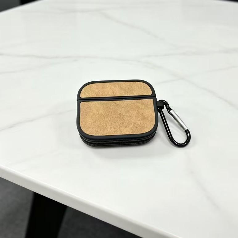 Меховая наклейка кожаный чехол для наушников Apple чехол для наушников AirPods 1 защитный чехол для наушников AirPods pro1