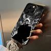 Популярный-Аниме--Магическая Битва Чехол для Телефона Для iPhone 17,16,15,14,13,12,11 Plus Pro Max Цветной Серебристый Чехол для Телефона