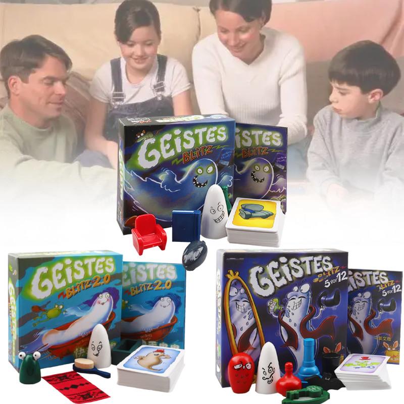 Увлекательная многопользовательская интерактивная карточная игра для родителей и детей, идеально подходящая для семейных развлечений.