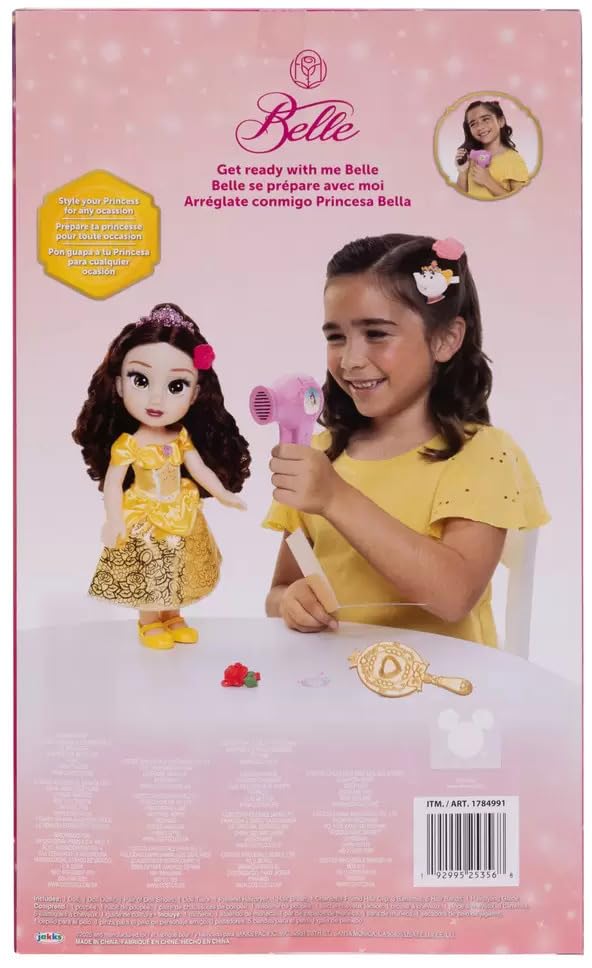 Набор для ухода за волосами «Принцесса Диснея Холодное сердце» (1784991) для кукол-малышей, включает фен, расческу и аксессуары (красавица) [Параллельный импорт]