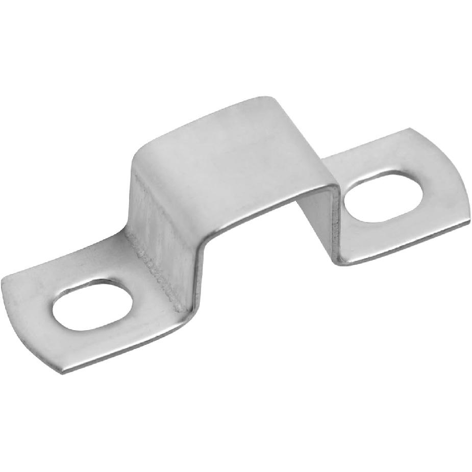 GBGS 30 Pcs Square Tube Strap Clamp for 3/4" x 3/4" Pipe,Stainless Steel 304,Inner Size:19.1x19.1mm