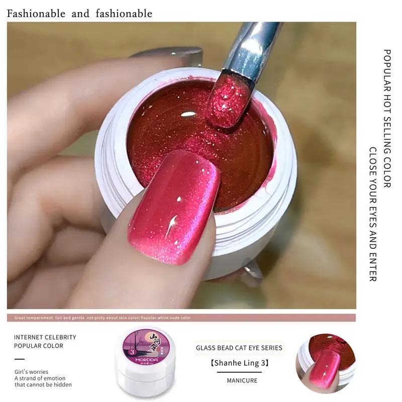 Магнитный гель-лак для ногтей «кошачий глаз» 5 мл, полуперманентный лак, смываемый УФ-гель-лак, сделай сам, дизайн ногтей