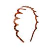 Resin Headwear Non-slip Wave Comb Headband New Hair Hoop  Women Gift