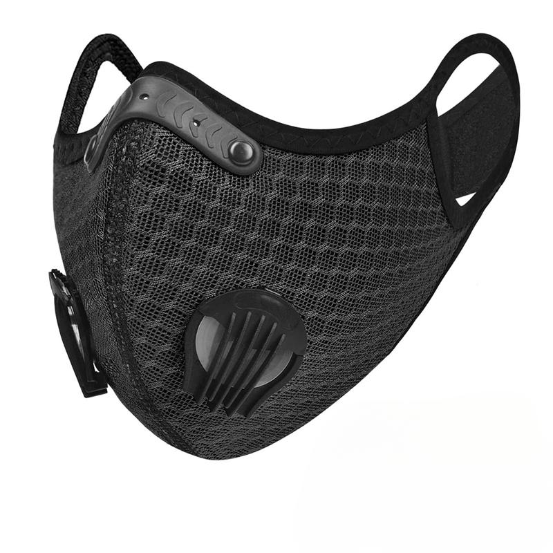 Балаклава Маски Маска для лица с респиратором для мужчин женщин Пылезащитная Фильтрующая Мотоциклетная Маска для рта Многоразовая Спортивная маска