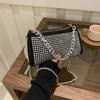 Hot Diamond Fashion Chain Small Bag Women's 2025 Summer New Niche Foreign Style Internet Celebrity Shoulder Messenger Bag