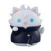 MEGA CAT PROJECT Jujutsu Kaisen Kaijutsu Ball and Ball Folding Nyantomo Big Jujutsu Nyanko Gojo Satoru Soft Vinyl Figure