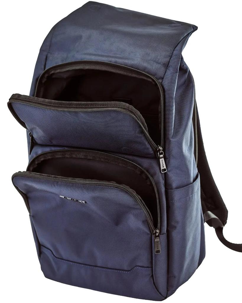 Brant Wings Men' Backpack for 17 Inch Laptop Travel 22L Dark Blue