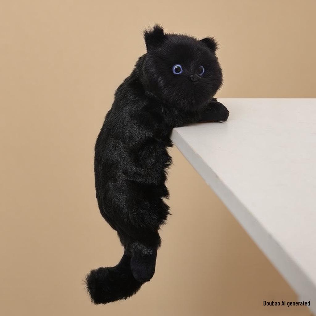 Реалистичное подвесное украшение в виде кошки для украшения дома