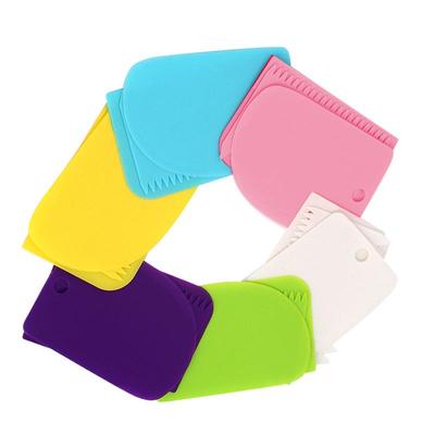 Набор для украшения торта из трех предметов: Скребок для кружева и резак для теста Инструменты для выпечки