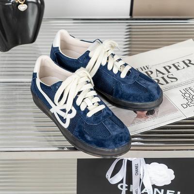 ~ Женская обувь круглый носок цветовая гамма белая обувь женская повседневная спортивная обувь на платформе внутренняя высота увеличена на 5 см