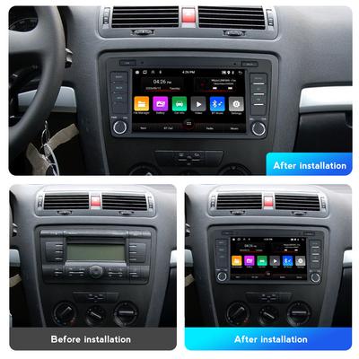 Navifly 7“ IPS Android автомобильное радио для Skoda Octavia 2 A5 2004-2013 мультимедийный видеоплеер GPS 2Din стерео Carplay автомобильное головное устройство