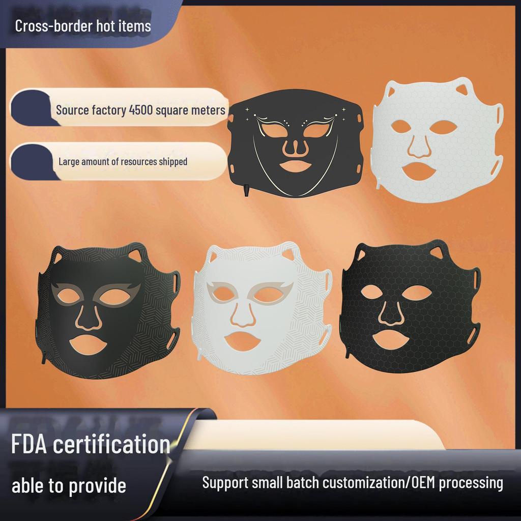 Маска для фотоомоложения кожи: Светотерапия красным/синим светом для салонов красоты