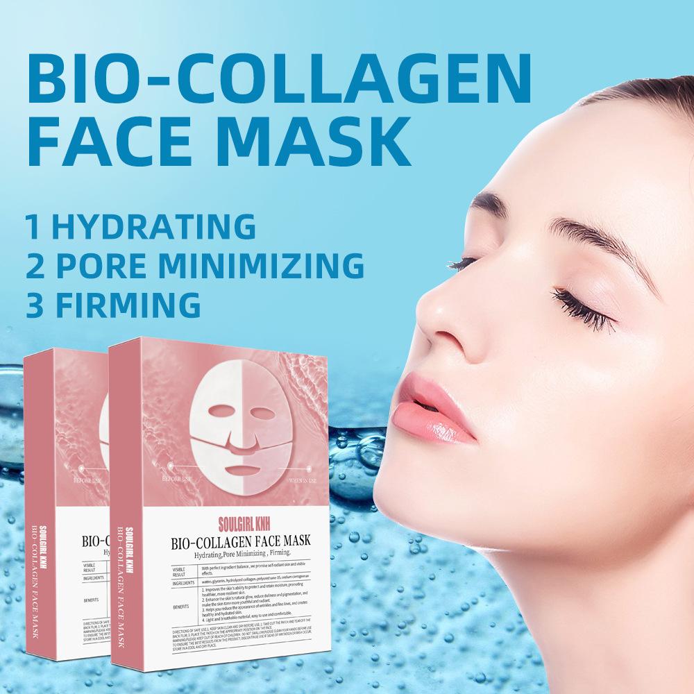 Collagen Filling Mask Crystal Collagen Absorbable Hydrating Instant Mask White Transparent