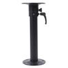 RV Table Leg Base Set 450 to 725mm Adjustable Detachable Aluminum Alloy Table Leg Pedestal Mount for Campervan Pontoon
