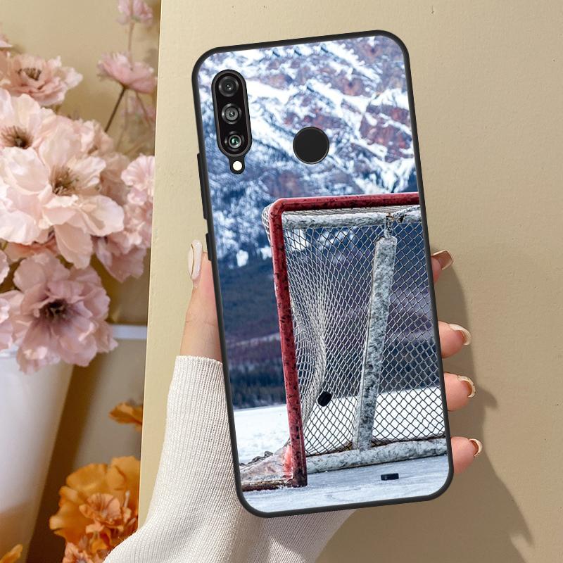Спортивный чехол для Huawei Nova 10 SE 9 3i 7i 8i 11i 12i Y73 Y90 Y70 Y72 Y61 Y91 P60 Pro P40 P30 Lite с изображением катка для хоккея