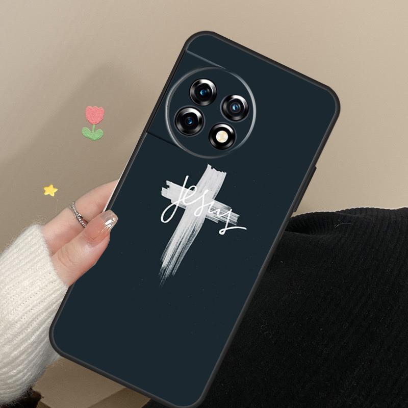 Чехол с Иисусом для OnePlus Nord CE 4 2 3 Lite N20 N30 9 10 Pro 8T 9RT 10T 10R 12R 13R 11 12 13