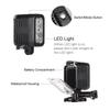 Waterproof LED Video Light Diving Light 5500 6000K 300Lux Underwater 30m Wide Angle Micro USB Charging for GoPro Hero 7