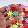 100pcs Cloth Children's Hair Accessories 2CM Hairpin Accessories Jewelry Cloth Stickers