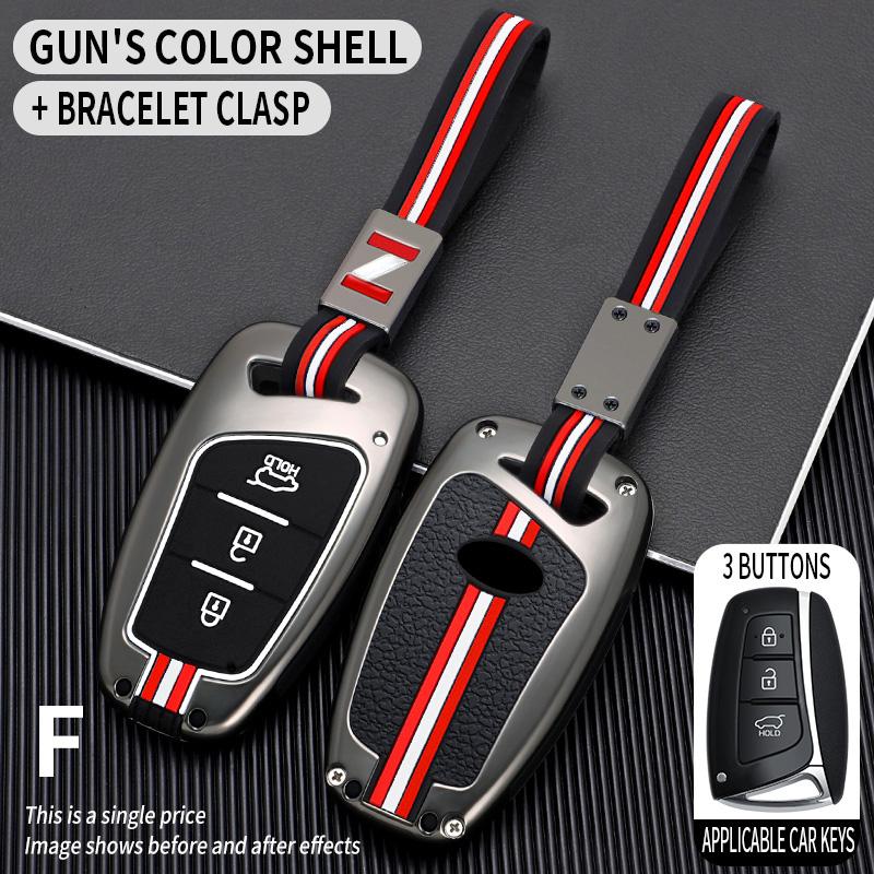 Чехол для ключа автомобиля Крышка Корпус Держатель брелока Для Hyundai Grand Santa Fe IX45 GENESIS EQUUS AZERA 2013 2014 2015 2016 Аксессуары для брелока