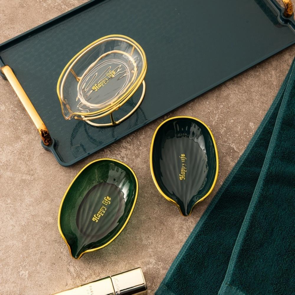 Мыльница Коробка Ванная комната Душ Держатель для мыла с металлическим кронштейном Слив Портативный лист в форме туалета Прачечная Мыльница Поднос для бассейна