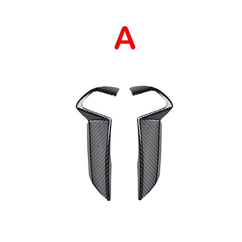 2 шт. Накладка на рулевое колесо под карбон для Honda Accord 2008-12