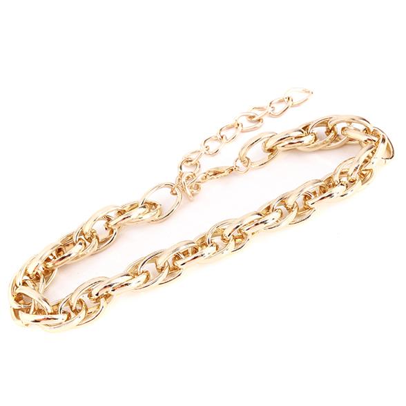 Толстая цепь в готическом стиле для женщин