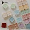 Квадратная свеча ароматерапия атмосфера творческая деятельность сувенир цветной чай воск 4 часа аромат моделирование воск