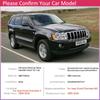 Глянцевый черный карбоновый чехол на дверную ручку для Jeep Grand Cherokee 3 III WK 2005 ~ 2010, автомобильный внешний Стайлинг, автомобильные аксессуары