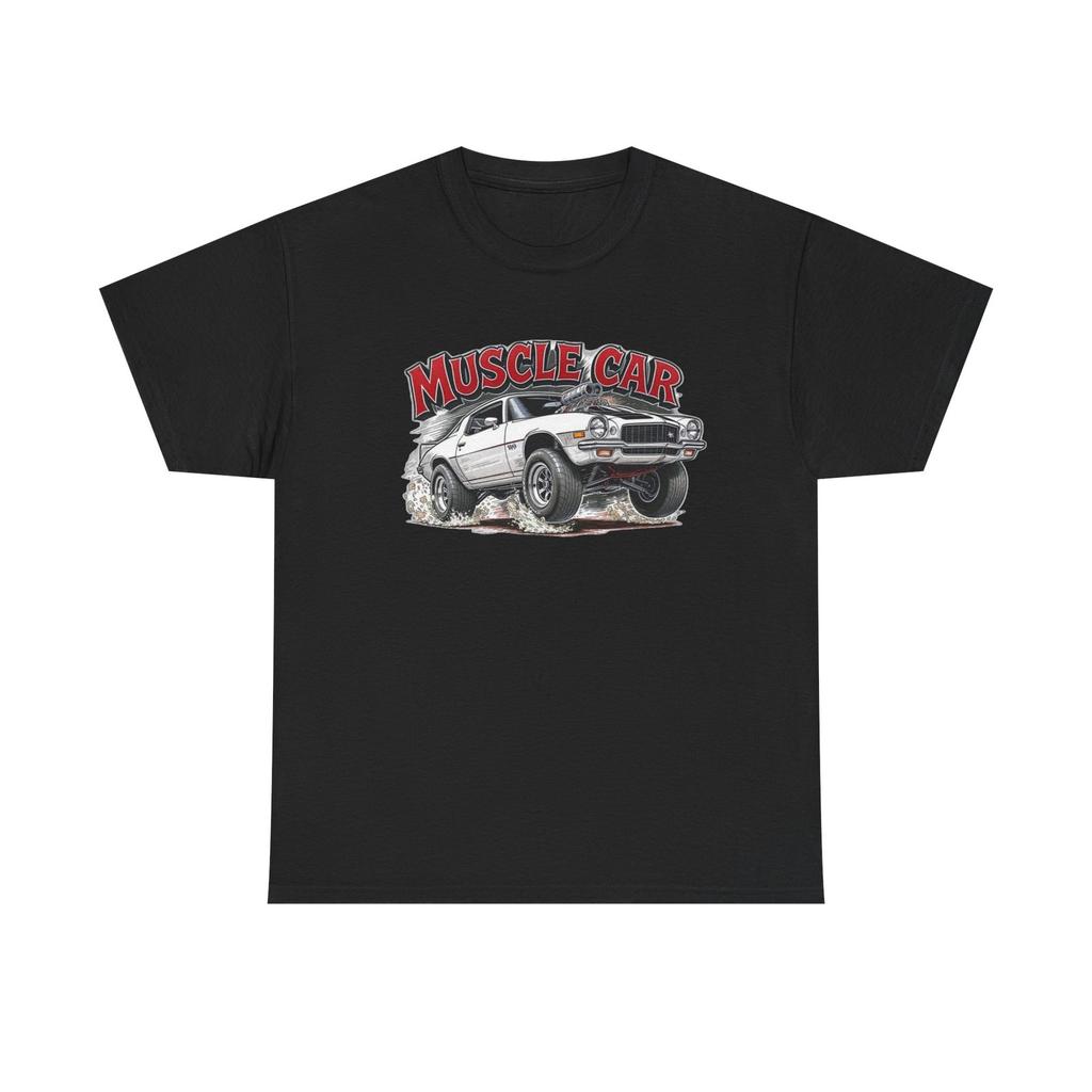 Muscle Cars 70's Vintage Graphic T Shirt Men's Heavy Cotton Tee