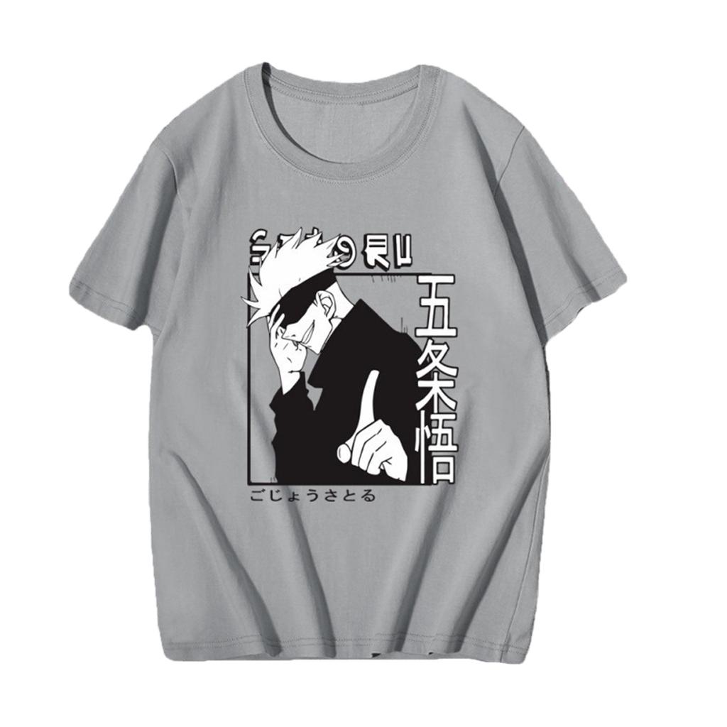 Японская манга Новое заклинание Возвращение к войне Аниме Женская футболка Хлопок Короткий рукав Лето Принт Спорт