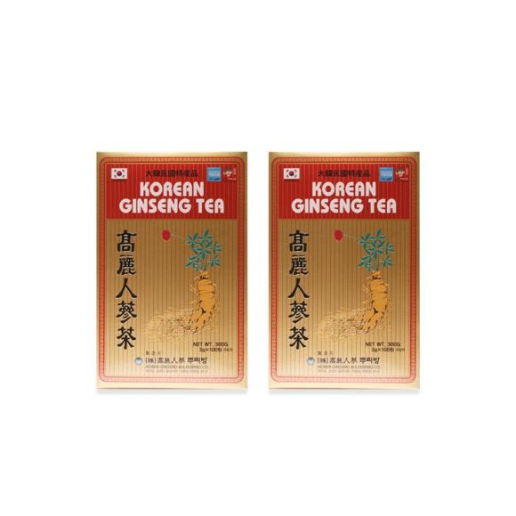 Puribang Korea Ginseng Tea 3g X 100Packets (3 Options)