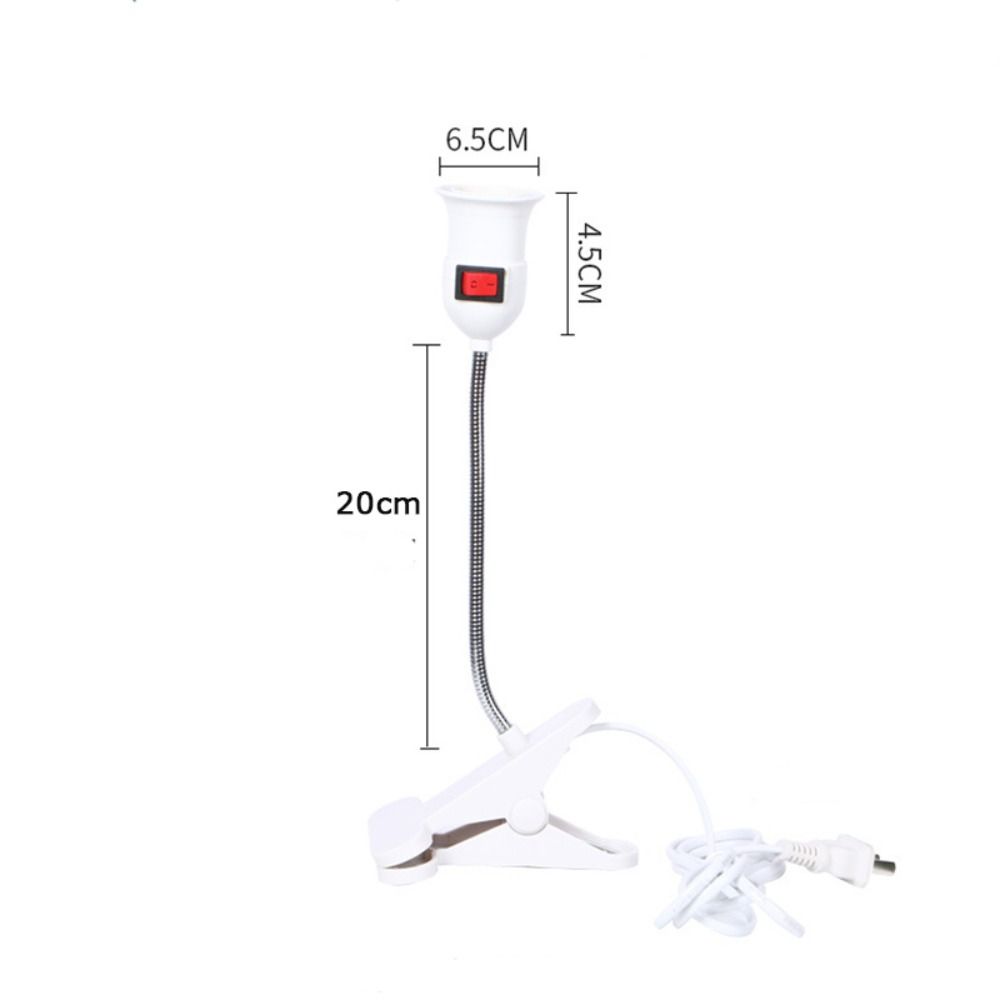 Adapter Converter Plant Fill Light Holder Bedside lampstand Clip lamp Lamp Holder Lamp Base Light Socket