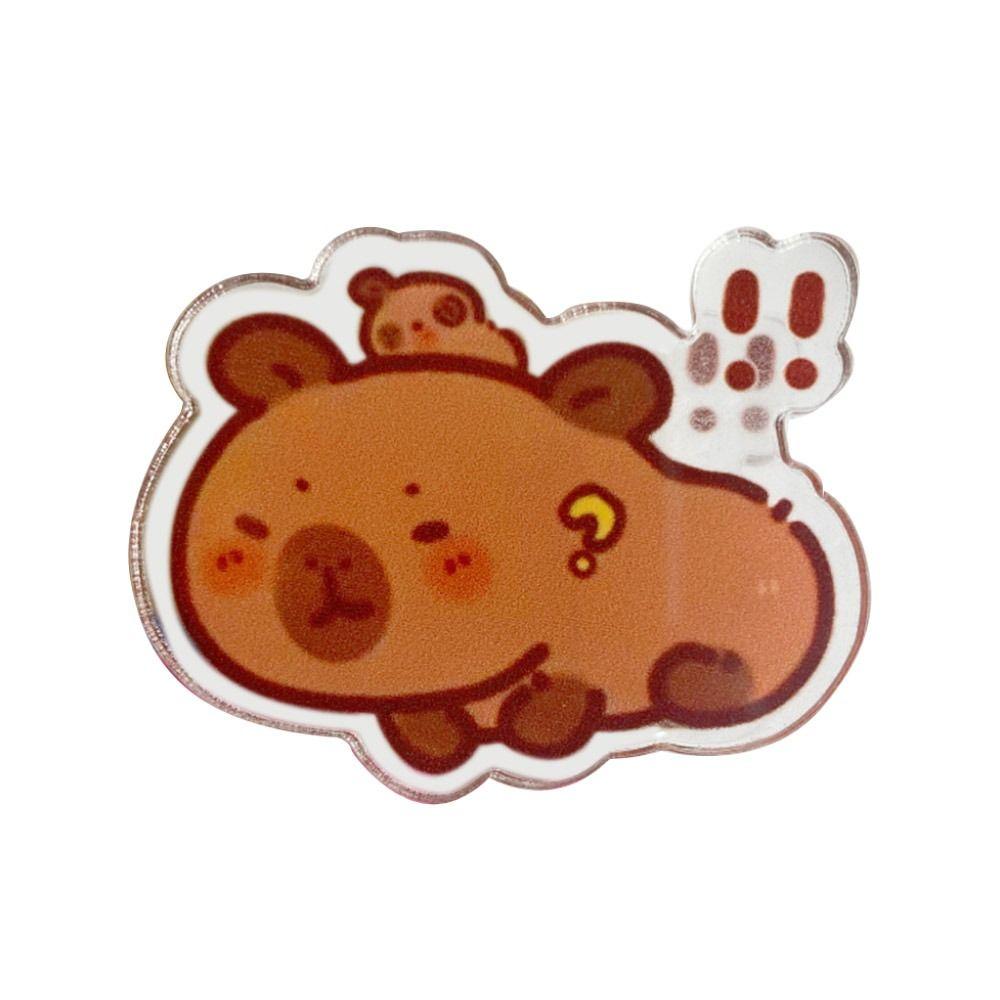 Канцелярские принадлежности Капибара держатель для заметок Школьные принадлежности Папка с мультяшными файлами Папка с изображением Новой морской свинки