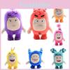 Adorable Oddbods 23cm Plush Soft Cuddly Toy Newt Bubbles Pogo Zee Jeff Fuse Slick Doll