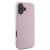 Guess Guhmp16Mpghsmmp Iphone 16 Plus6.7 Różowy/Pink Hardcase Grained Ring Magsafe