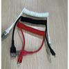 1PC Spring Phone Data Cable, Car Fast Charging Cable