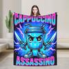 Italian Brainrot Bobrito Bandito Blanket Quality Soft Warm  Throw Blanket Winter Girls Boys Couch Chair Sofa Bed Funny Bedspread