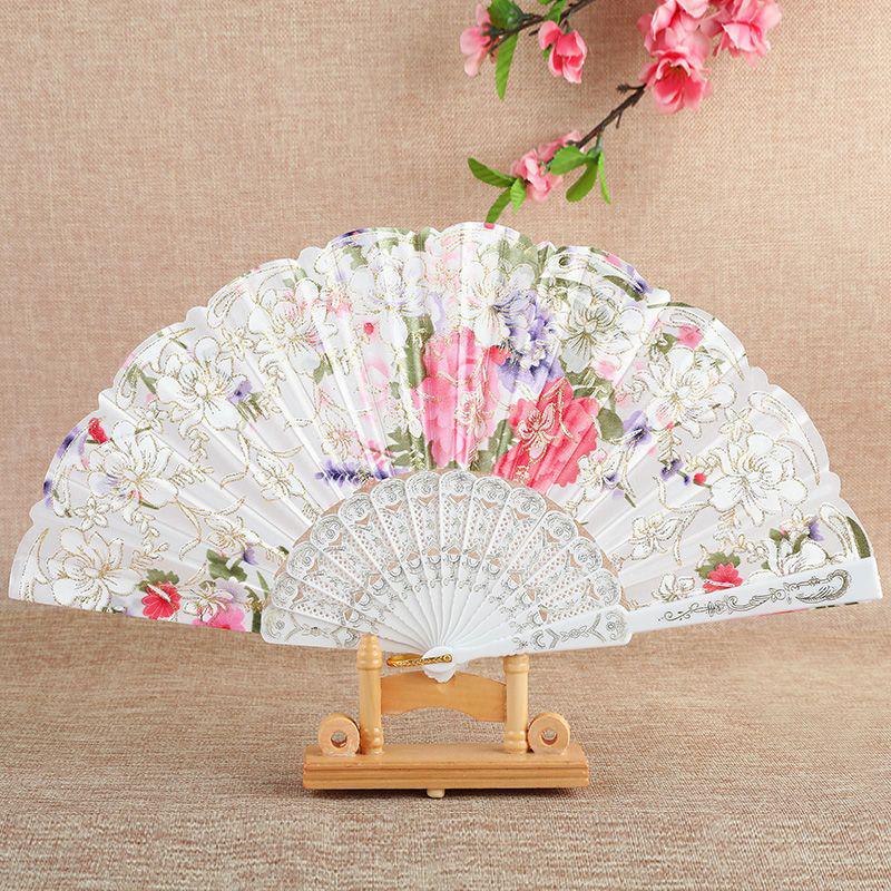Шелковый складной веер в китайском стиле: Чонгсам, Ханьфу, Танец, Вин Чун, Реквизит для фотосъемки