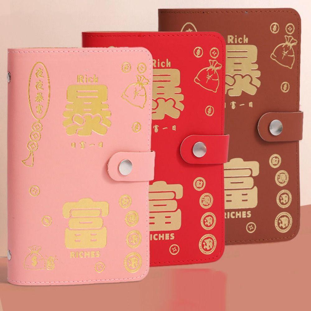 Портативный накопительный накопитель из искусственной кожи, органайзер для планирования, бухгалтерская книга, нержавеющая сталь