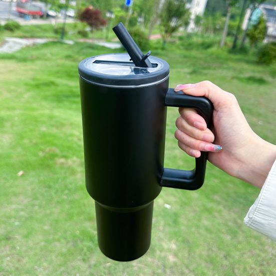 2 шт. 40 унций крышка для стакана с трубочкой с 2 трубочками герметичные многоразовые сменные крышки без запаха пылезащитная крышка для стакана Stanley