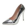 Women's 2024 Autumn Pointed Toe Stiletto Slip-On High Heels, Plus Size 42-43, Elegant Style