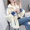 Fashion Women's Knitted Cardigan Coat and Faux Mink Cashmere for Autumn and Winter