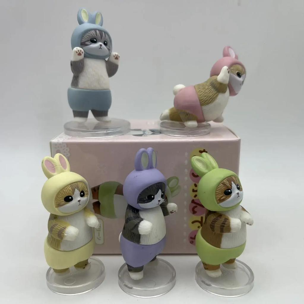 Cat Cos Animal Panda Rabbit Action Figure Toy Decoration Ornaments Xmas Gift