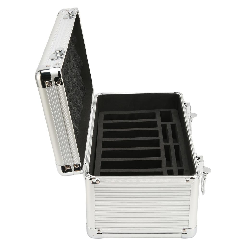 Hard Drive Case Hard Drive Storage Box 14 Bays Double Lock Design Hard Drive Case for 2.5in 3.5in Hard Drive