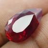 Natural Red Ruby Loose Gemstone Bloody Pear Shape 8.20 ct for Jewelry Making and Gem Collections