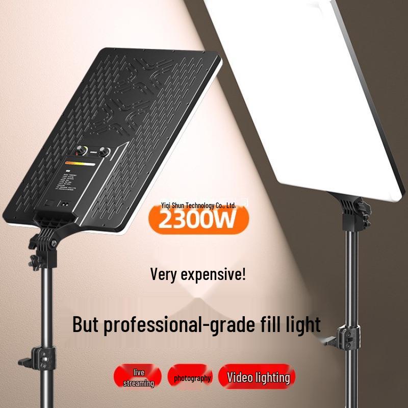 Pro Stream & Photography LED Soft Light for Indoor Video & Beauty Shots